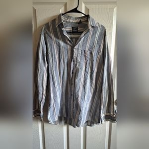 Mens Polo Club Manhattan Long Sleeve Button Shirt Sz M